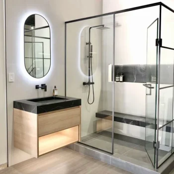 ATOMIC Framed Back Light LED Mirror - LMF924B