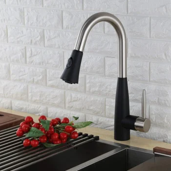 DAVISON Pull-down Dual Spray Kitchen Faucet - F23113