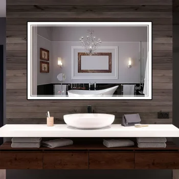 INFINITY SP Front-lit Framed Bathroom LED Vanity Mirror - LEDBMF217