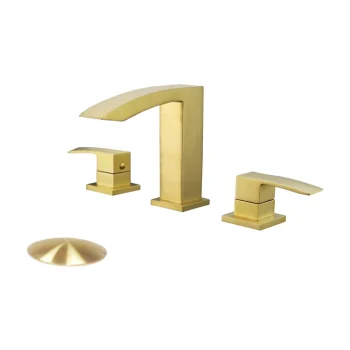 SATRO Three Holes Widespread Bathroom Faucet - F13103