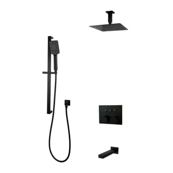DIAMOND Push-button Three Way Thermostatic System - Kit 1