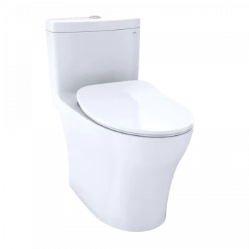 Toto Aquia® IV One-Piece Toilet - 1.28 GPF & 0.9 GPF, Elongated Bowl - WASHLET+ Connection Slim Seat - New