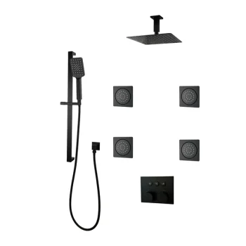 DIAMOND Push-button Three Way Thermostatic System - Kit 3