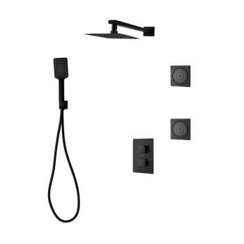 DIAMOND Three Way Thermostatic Shower System - Kit 6