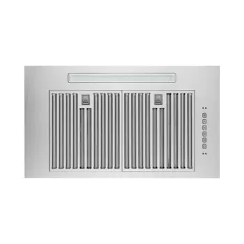 Vancouver 30" | Silver | 6" Top Vent Design