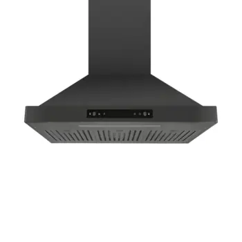 Brussels 36" | Metallic Black | 800 CFM Suction