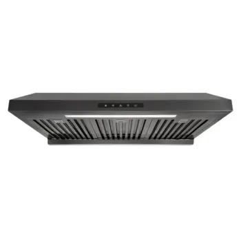 Arlington 30" | Metallic Black | 850 CFM Suction