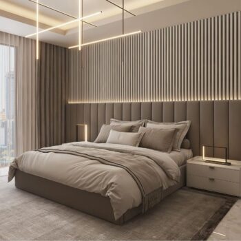 Modern Panel Luxury Bed